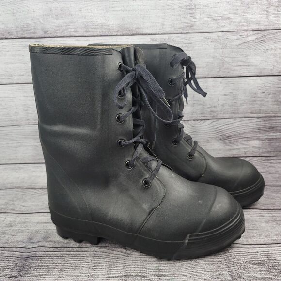 Hutchinson Mens Rubber Boots Size EU 41 Made In France - Picture 1 of 10